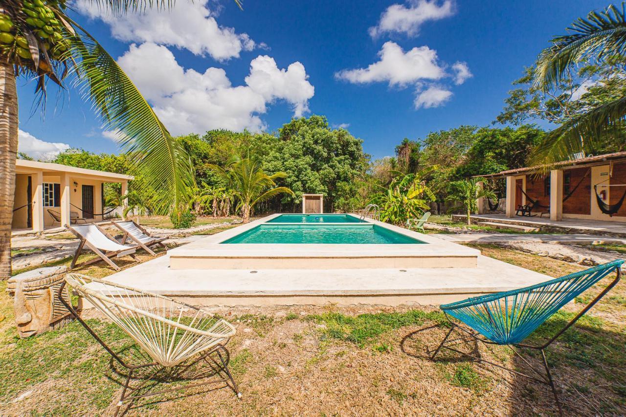 Posada Palmar Bacalar Ngoại thất bức ảnh